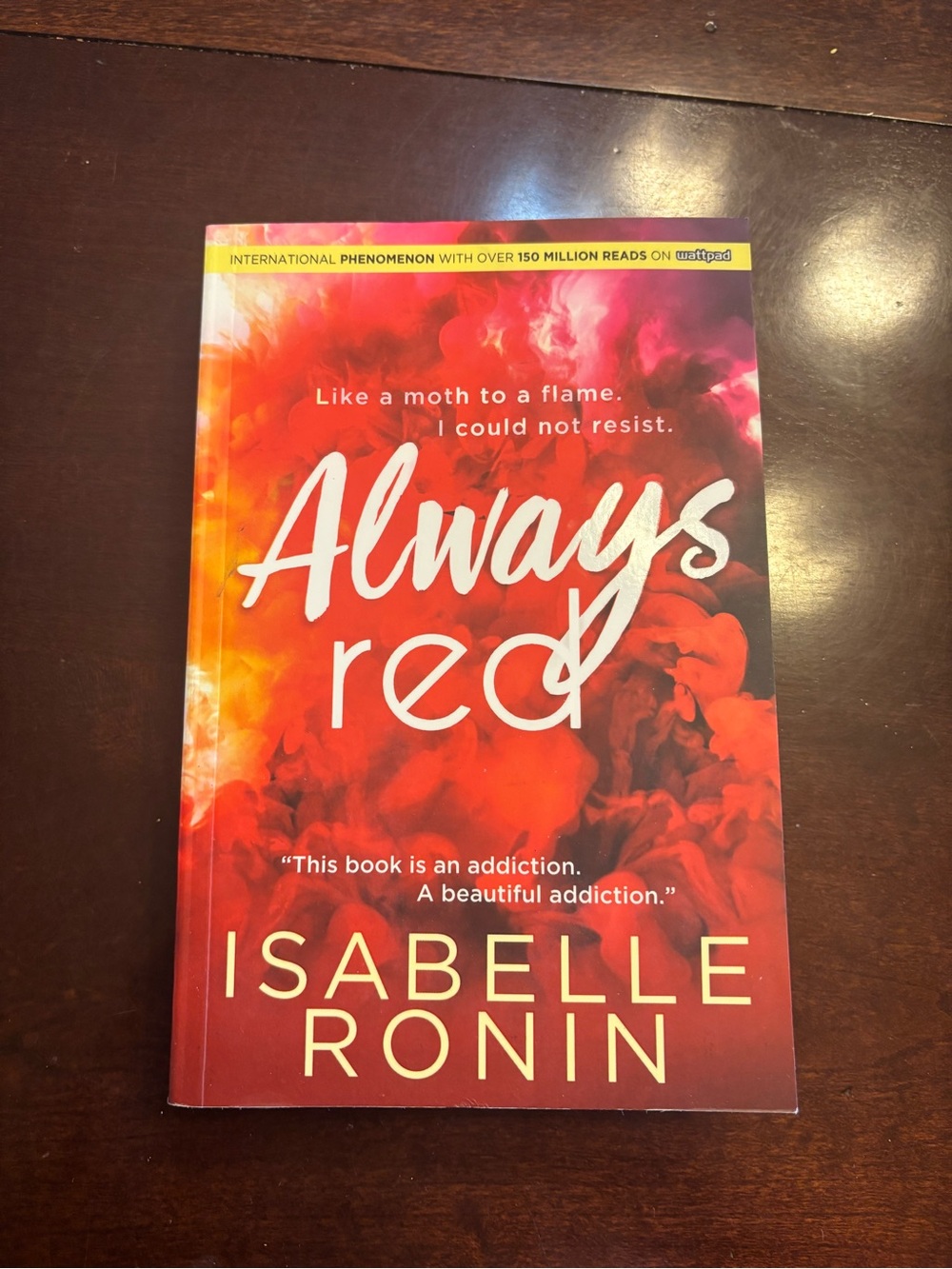 Always Red by Isabelle Ronin - Young Adult Romance Paperback Book